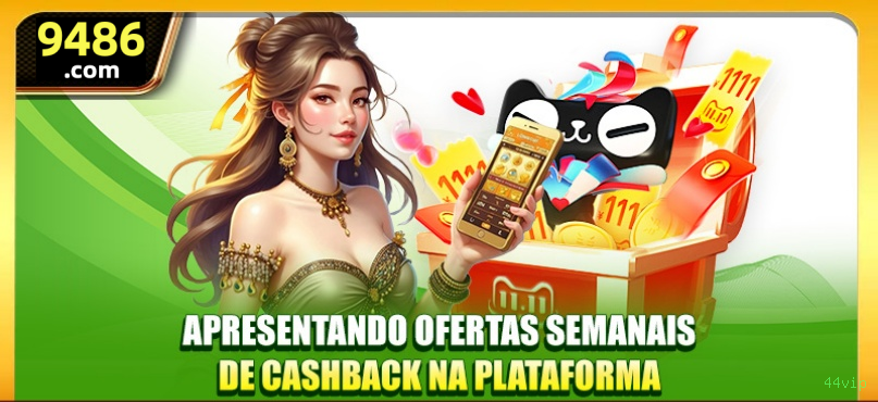 Bônus boas-vindas 44vip R$100